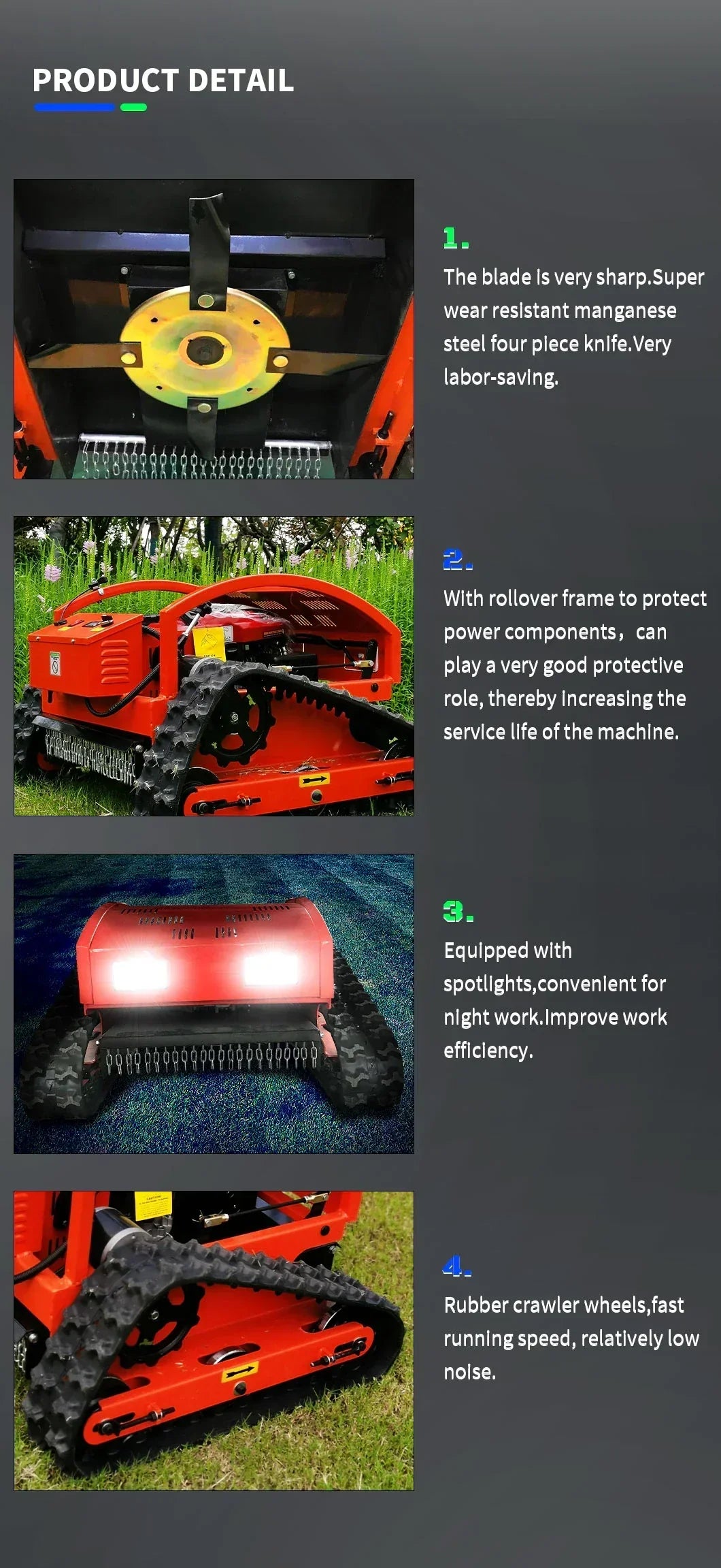 GrassMow™ Rasenmäher mit Fernsteuerung